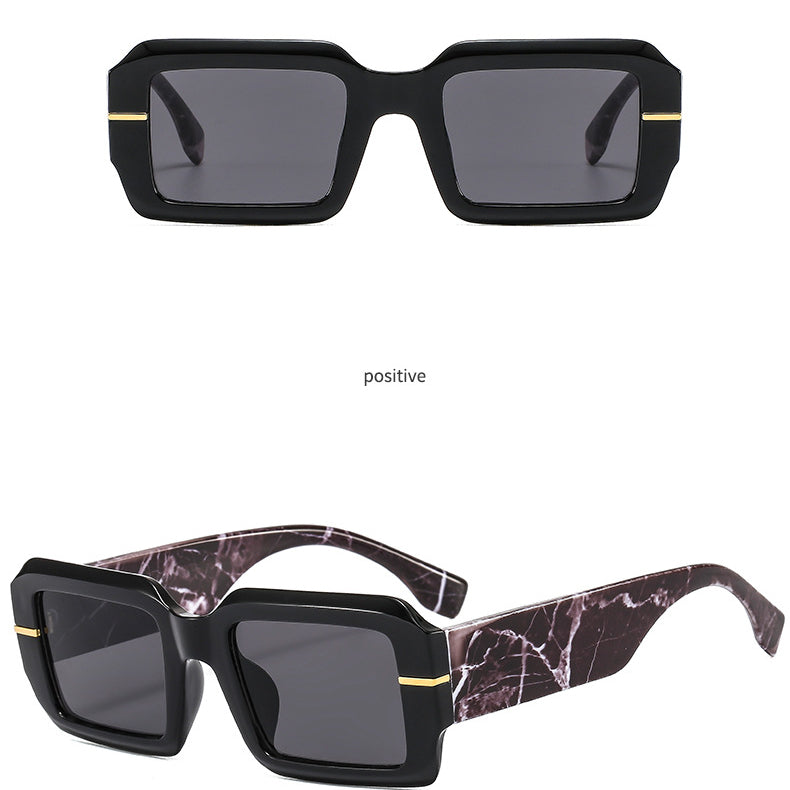 Gafas de sol de PC de marco cuadrado al por mayor